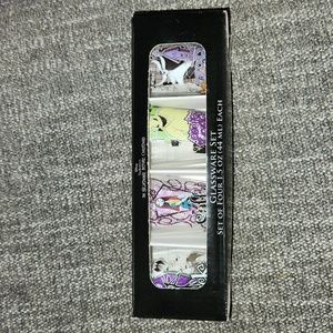 NWT in box- Disney Tim Burton The Nightmare Before Christmas Shot Glasses- 4pk
